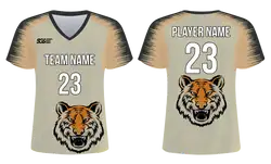 Custom tiger animal adult youth soccer jersey - Jersey