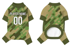 Custom pet pajama tactical camo - Pets-pajama