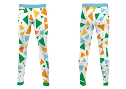 Custom cycling tights adult youth unisex abstract style - Cycling-tights
