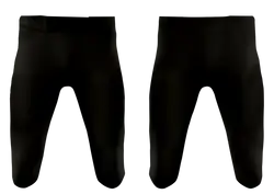 Custom football pant adult youth unisex deeper black - Football-pants