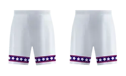 Custom bottom strip stars adult youth soccer shorts - Short