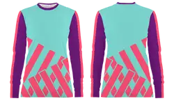 Custom bottom stripes adult youth unisex long sleeve shirt - Shirt-long-sleeve