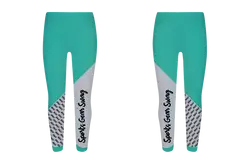Custom gradient adult youth  leggings - Legging