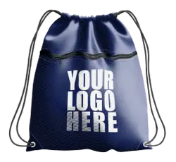 Drawstring bag blush ocean depths - Drawstring-bag