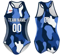 Custom water women speed suit marine camo - Women-water-speed-suits