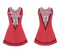 Custom v- stylish adult youth unisex cheerleading dresses sleeveless jersey - Cheerleading-dress