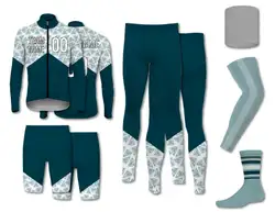 Custom cycling long sleeve adult youth unisex slouchy - Jersey