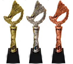 Resin badminton trophies awards - Trophies-awards