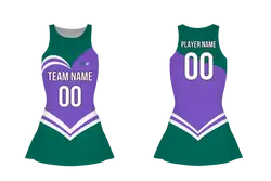 Custom figure skating sleeveless one piece uniform purple aurora adult youth plain skirt - Figure-skating-uniforms