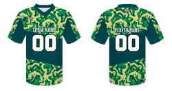 Custom  camo style adult youth unisex football jersey - Jersey