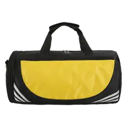 Black, yellow, & white duffle bag - Duffle-bags