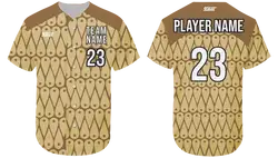 Custom pattern abstract adult youth unisex softball jersey - Jersey