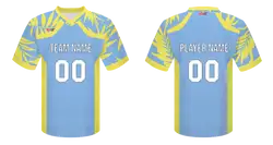 Custom leaves nature adult youth unisex football jersey - Jersey