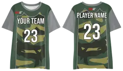 Custom short sleeve shirts adult youth unisex forest mesh - Shirt