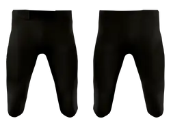 Custom football pants adult youth unisex coal black - Football-pants