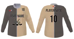 Custom fine solid adult youth unisex hockey jersey - Jersey