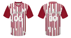 Custom nice lines design adult youth unisex football long jersey - Jersey