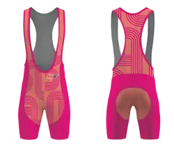 Custom parallel adult youth unisex cycling bib - Cycling-bibs