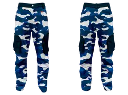 Custom fishing pants adult youth unisex cobalt blend - Fishing-pants