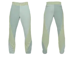 Custom plain soft adult youth unisex baseball pants - Baseball-pants