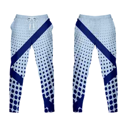 Custom scrubs loose fit bottom polka fusion - Scrub-pants