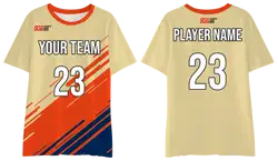Custom moisture-wicking diagonal stripes youth unisex shirt - Pickleball-jerseys