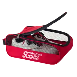 Custom golf shoe bag half mesh spark - Golf-shoe-bags