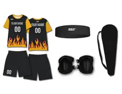 Custom moisture-wicking flames adult youth unisex shirt - Jersey