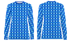 Custom checkered adult youth unisex long sleeve shirt - Shirt-long-sleeve