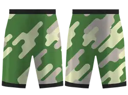 Custom army pixelated camo adult youth unisex basketball shorts - reversible uniform - Short