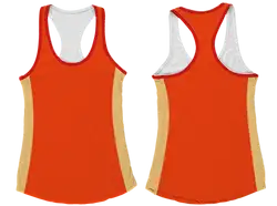 Custom dual solid pattern everyday adult youth unisex tank top - Tank-top