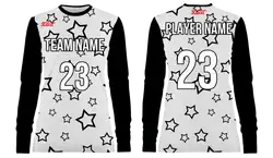 Custom multi stars adult youth unisex long sleeves soccer jerseys - Jersey