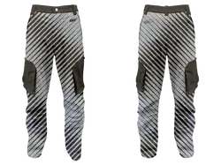 Custom fishing pants adult youth unisex gritty gradient - Fishing-pants