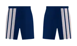 Custom triple lines stripes adult youth soccer shorts - Short