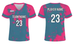 Custom pastel abstract adult youth soccer jersey - Jersey
