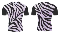 Custom wavy lines type adult youth unisex compression shirt - Compression-shirts