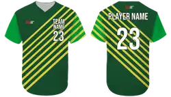 Custom diagonal lines adult youth unisex softball jersey - Jersey