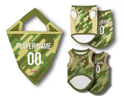 Custom pet bandana tactical camo - Pets-bandana