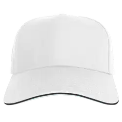 Custom adult youth unisex white cap - Caps