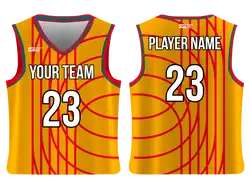 Custom basketball net print adult youth unisex basketball jersey - reversible uniform - Jersey