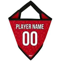 Custom pet holiday bandana festive red - Pets-bandana