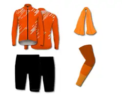 Custom first class design adult youth unisex cycling long sleeve - Jersey