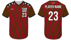 Custom soft no button adult youth unisex baseball jersey - Jersey