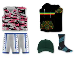 Custom vivid camo adult youth unisex wedding jersey - reversible uniform - Jersey