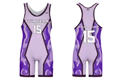 Custom purple grape ruse camo adult youth unisex powerlifting singlets - Powerlifting-singlets
