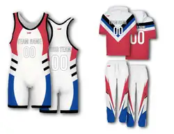 Custom wrestling singlets adult youth unisex seoul strength - Wrestling-singlets