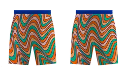 Custom layered shapes adult youth soccer shorts - Short