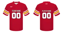 Custom  adult youth unisex football jersey bold and bright - Jersey