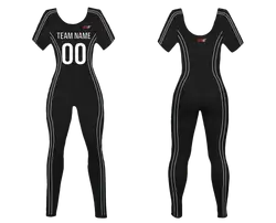 Custom women short sleeve dance bodysuit perfect pirouettes - Dance-bodysuits