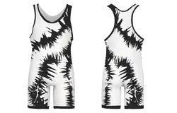 Custom abstract black adult youth unisex powerlifting singlets - Powerlifting-singlets